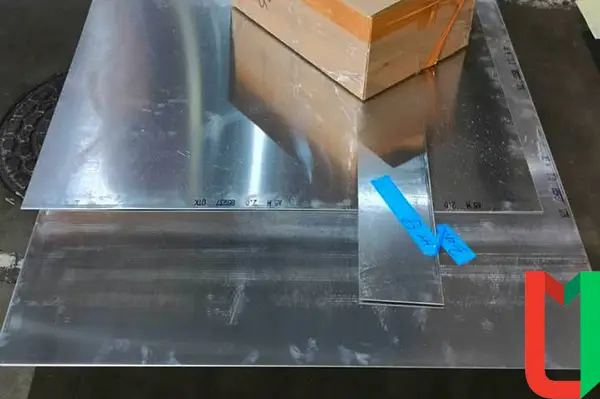 Алюминиевый лист 26х1500х3000 мм АМГ2Н2 оцинкованный